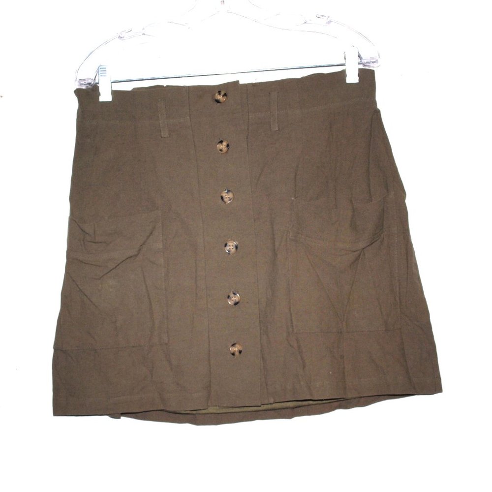 Hesperus  Green Cotton Skirt